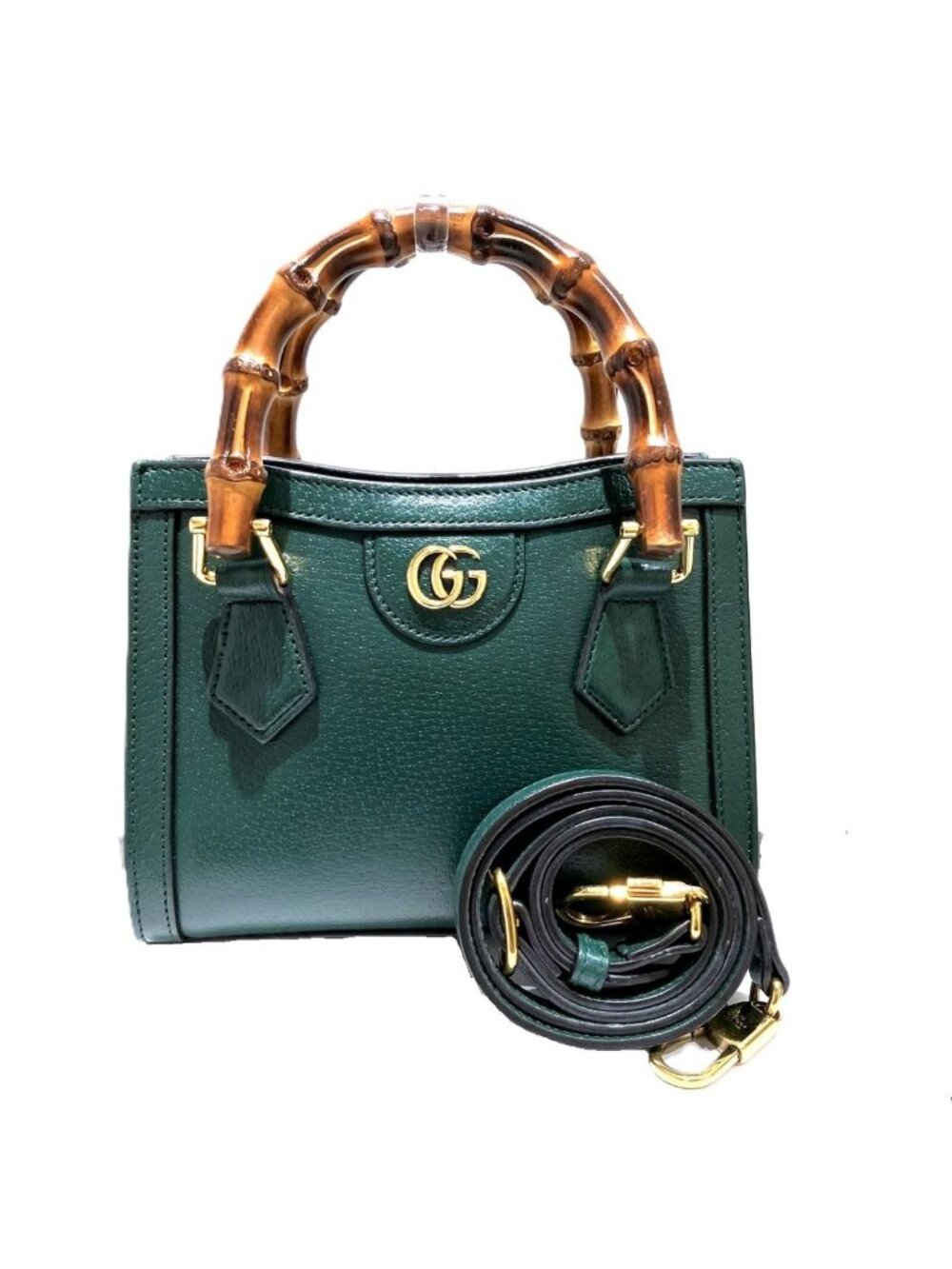 Gucci Diana Bamboo Handbag Leather